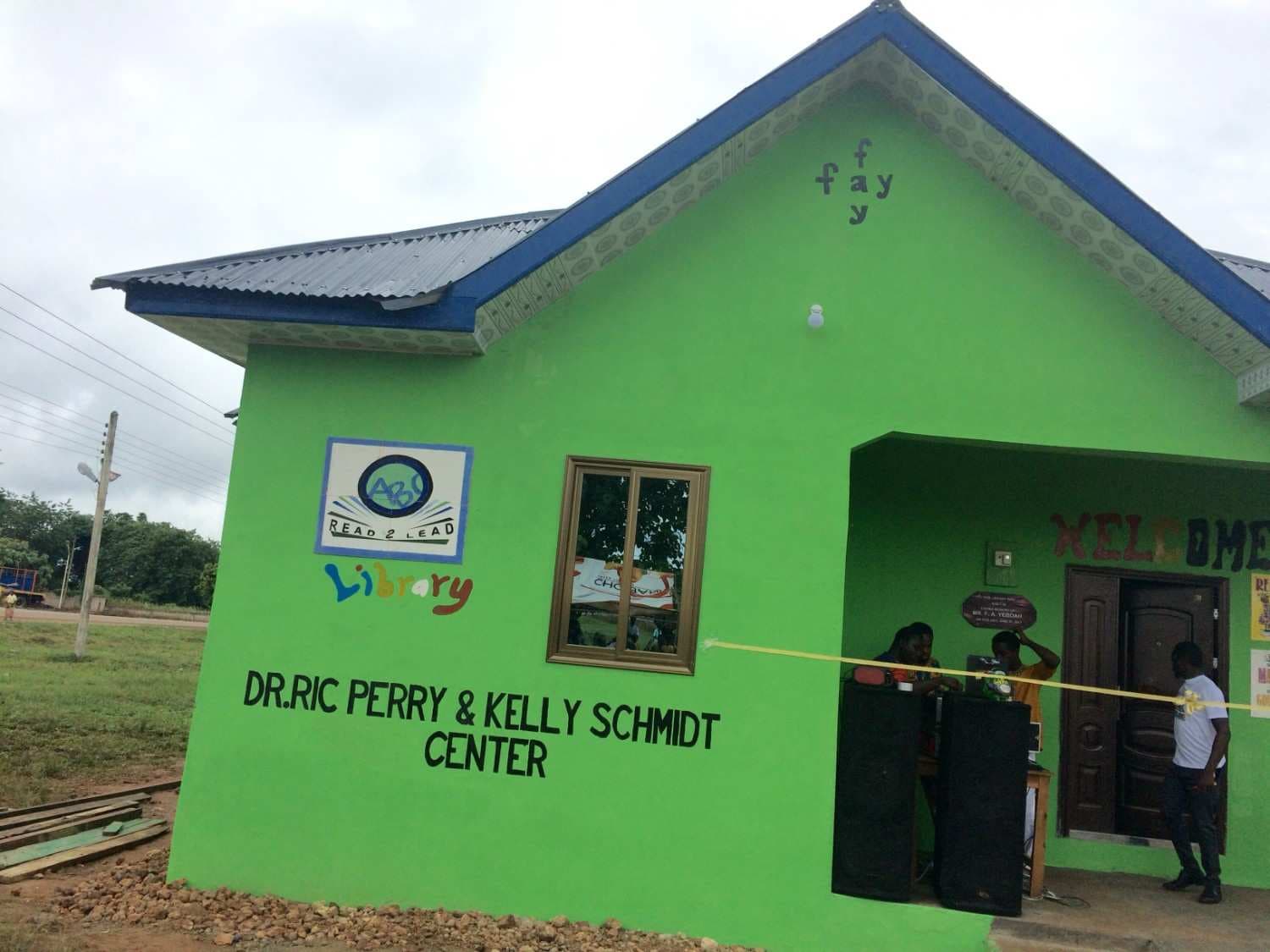 Books and chairs donated to Asuodei library
